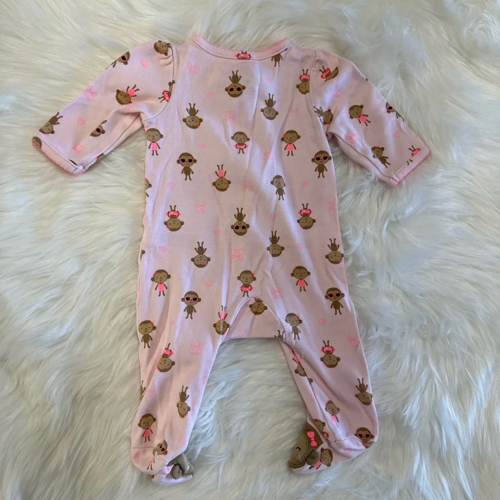 5/$30 Carter’s 3 Month Baby Girl Footies Sleep & Play